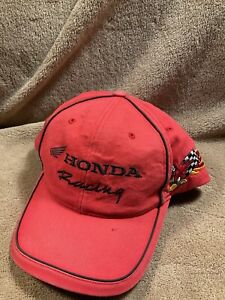 Rare Fox Racing Honda Flexfit Fox Hat Baseball 7 5/8 - 7 3/4 Woody Woodpecker