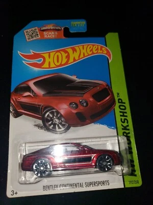 Hot Wheels Bentley Continental Supersports HW WORKSHOP 192/250 - Imagem 1 de 3
