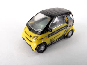Dingler Modellauto Smart Werbemodell Deutsche Post AG Stuttgart 1:87 (A) - Picture 1 of 6