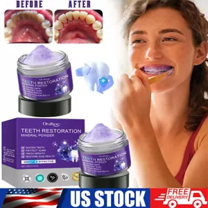 Dental Restoration Mineral Powder, Mineral Tooth Powder, Teeth Whitening-2025 - Picture 1 of 32