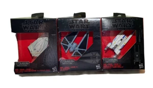 3) Titanium Series Hasbro Star Wars Black Series #06,29,30 NIB Lot free shipping - Picture 1 of 11