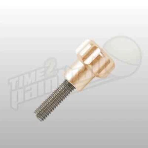 Exalt Precision Machined Feedneck Tension Thumbscrew - EMEK / GTEK / ETHA2 Gold - Picture 1 of 3