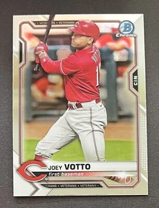 2021 Bowman Chrome #2 Joey Votto Cincinnati Reds Baseball Card First Baseman - Picture 1 of 2