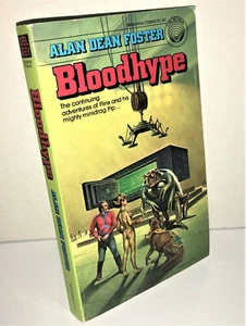 BLOODHYPE by Alan Dean Foster Paperback 1977 Del Rey Books 2nd Flinx & Pip - Imagen 1 de 5