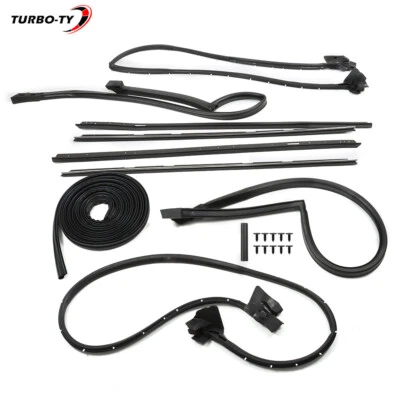 For Monte Carlo SS 1981-1989 Weatherstrip Seal Replacement Kit 128555 Waterproof - Image 1 of 4
