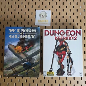 Dungeon Keeper 2 (1999, PC) & Wings of Glory (1995, MS-DOS) Lot, Authentic - Bild 1 von 15