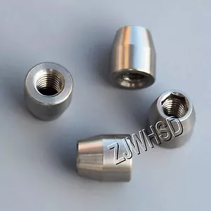4pcs Ti tanium Road Bike V Brake Pad Nut fits Avid Shimano Sram Tektro etc - Picture 1 of 1
