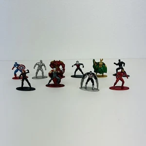 10 - Jada Nano MetalFigs MARVEL DieCast Metal Action Figures - Iron Man, Loki ++ - Picture 1 of 12