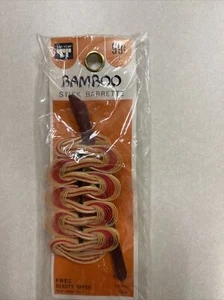 Vintage Haarspange! Bambus Stabspange! Unikat alter schwer zu findender Retro Artikel!  - Bild 1 von 6