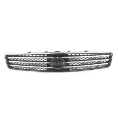 For Nissan Maxima 09-11 Front Grille Assembly Bright Chromed Shell Black Insert Foto 1 de 3
