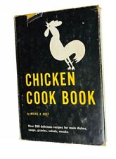 CHICKEN COOK BOOK MICHEL JOSEF 1953 RARE 1st ED 500 RECIPES MAIN DISH SOUP SAUCE