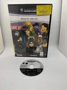 Madden NFL 2002 (Nintendo GameCube, 2001) DISC ONLY With Case - Picture 1 of 2