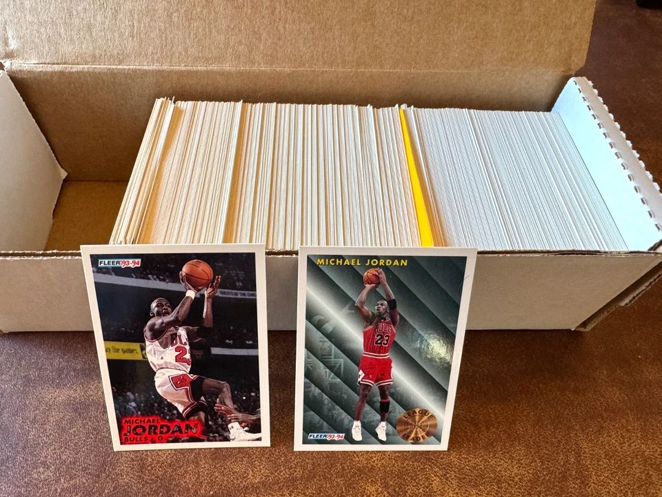 Juego completo de baloncesto Fleer 1993-94 1-400 Jordan Webber O’Neil Series 1&2 Foto 1 de 1