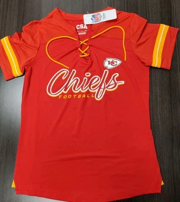 CAMISA MANGA CORTA CANSAS CITY CHIEFS DAMAS NFL Foto 1 de 4