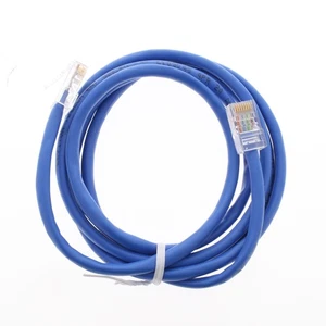 Leviton 52454-5L Blue Cat5 5ft Ethernet Cable LAN Data Center Patch Cord Network - Picture 1 of 6