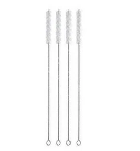 25 Edelstahl Strohhalme für dünne Becher #T9015 - Bild 1 von 1