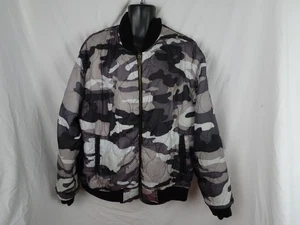 South Pole Authentic Collection  Men Reversible Black / Camouflaged Jacket  XL - Picture 1 of 12