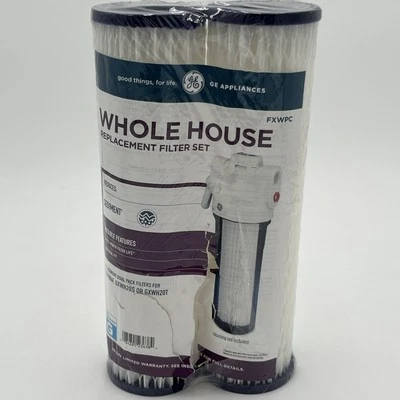NEW!! Genuine OEM GE 2 Count Whole House Replacement Water Filter - FXWPC - Image 1 of 3
