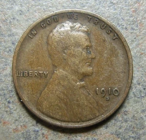 1910 S Lincoln Cent ~ geringe Auflage ~ tolle Details - Bild 1 von 2