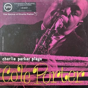 Charlie Parker Plays Cole Porter 1957 Vinyl VG/VG - Picture 1 of 2