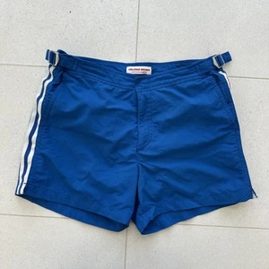 Used Orlebar Brown Blue Swim Shorts for Boys Size 12 - Picture 1 of 6