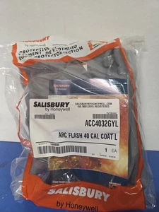 SALISBURY FLAME RESISTANT JACKET ACC4032GYL, FLASH COAT, LARGE, GRAU 40CAL LARGE - Bild 1 von 2