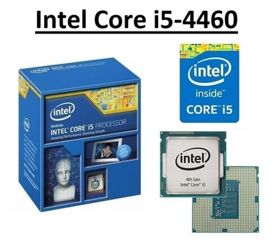 CPU PROCESSORE INTEL CORE i5 4460 3.60 GHz Turbo Core SOCKET 1150 BOXED HASWELL - Immagine 1 di 4