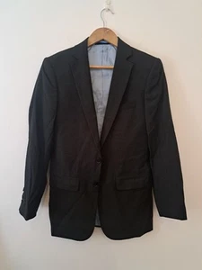 Charles Tyrwhitt Charcoal Grey Suit 36 Short Wool 3 Piece London Jermyn Street - Picture 1 of 19