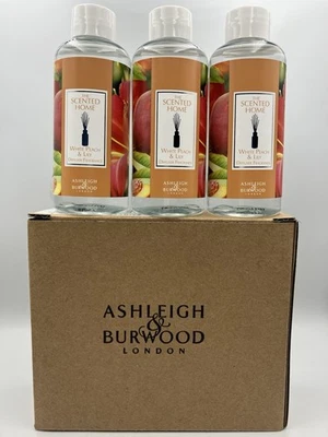 Óleo perfumado difusor de palheta Ashleigh & Burwood WHITE PEACH & LILY 3 x 150ml - Imagem 1 de 4