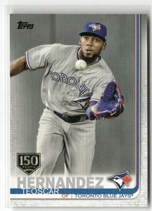 Topps #152 Teoscar Hernandez 2019 150 aniversario Toronto Blue Jays - Imagen 1 de 2