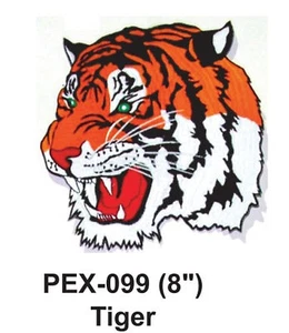 TIGER Embroidered Animal Patch (8") - Picture 1 of 1