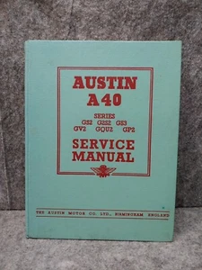 Libro - Manual de servicio Austin A40 1953 - Serie GS2 G2s2 GD3 GV2 GP2 GQU2 S4 - Imagen 1 de 4