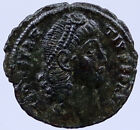CONSTANTIUS II 347-48 AD Constantinople Ancient OLD Roman Coin Wreath i118434