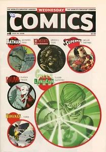 WEDNESDAY COMICS Newspaper #8 DC Comics 2009 - Picture 1 of 3