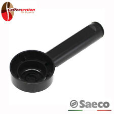 Saeco handle for pressurized portafilter, Semi-Automatic models, Black 146552650