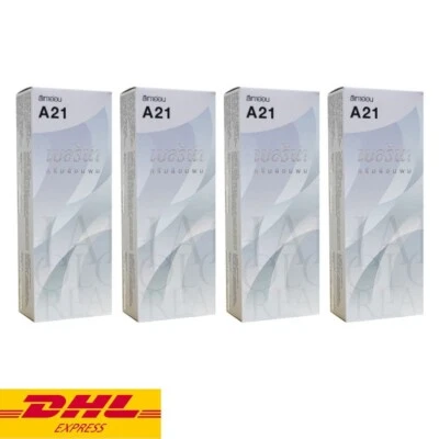 4x Berina Hair Dye A21 Light Grey Gray Silver Hair Color Cream Permanent Fashion - Image 1 of 4