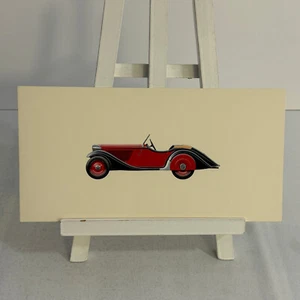1953 BMW 315 Sportwagen Illustration Kunst Zeichnung handgezeichnet Oldtimer - Bild 1 von 10