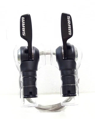 SRAM AERO SL-500 Alloy TT/Tri F&R Shifter Set, For Red/Force/Rival/Apex 2x10 Spd - Image 1 of 2
