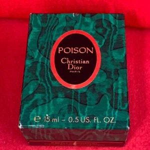 Vintage POISON Christian Dior ESPRIT De PARFUM 1/2oz 15ml Parfum Splash Neu - Bild 1 von 7