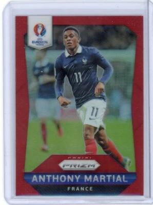 Anthony Martial 2016 Panini Prizm Euro 2016 Red /149 France Man United - Image 1 of 2