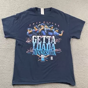 Minnesota Twins Shirt Medium M Blau Players Choice 2019 Grafik Tee Logo Herren - Bild 1 von 12