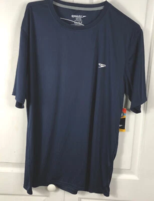 Camiseta Speedo Hombre XL/TG Azul Oscuro Foto 1 de 4