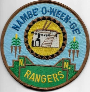 Tribal NEW MEXICO NAMBE O-WEEN-GE !! Police Patch Polizei Abzeichen INDIANER - Picture 1 of 9