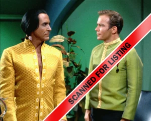 STAR TREK TOS Ricardo Mantalban WILLIAM SHATNER KHAN & Kirk 8X10 PHOTO #8159 - Picture 1 of 1