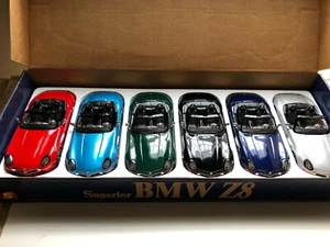 ONE OF SUPERIOR BMW Z8 1:24 DIECAST MODEL CAR 7" NEW NO BOX - Picture 1 of 69