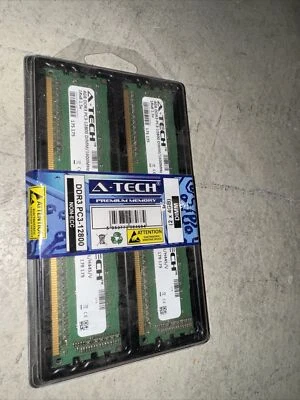 A-Tech 8GB DDR3 1600MHz Desktop Memory Kit (2 x 4GB) PC3-12800 - Image 1 of 3