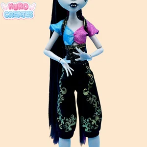 Monster High 13 Wünsche Original Gigi Grant Puppe Outfit Ersatz Overall - Bild 1 von 3