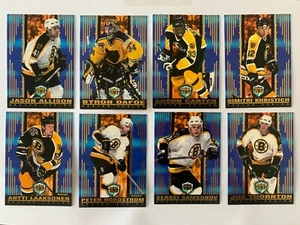 Lot of 8 1998-99 Pacific Dynagon Ice - BOSTON BRUINS - Thornton, Dafoe, Carter + - Picture 1 of 2