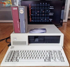 IBM 5150 PC Computer 448K, CGA Color, XT-IDE, Floppy, Superboard, Gameport WORKS - Picture 1 of 22