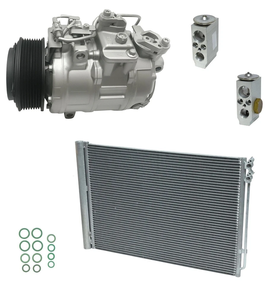 Kit de compresor de aire acondicionado RYC Reman con condensador FA55A para BMW 740Li xDrive 3,0 L 2015 Foto 1 de 4